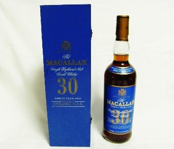 ザ・マッカラン(The MACALLAN)30年 シェリーオーク ブルーラベル